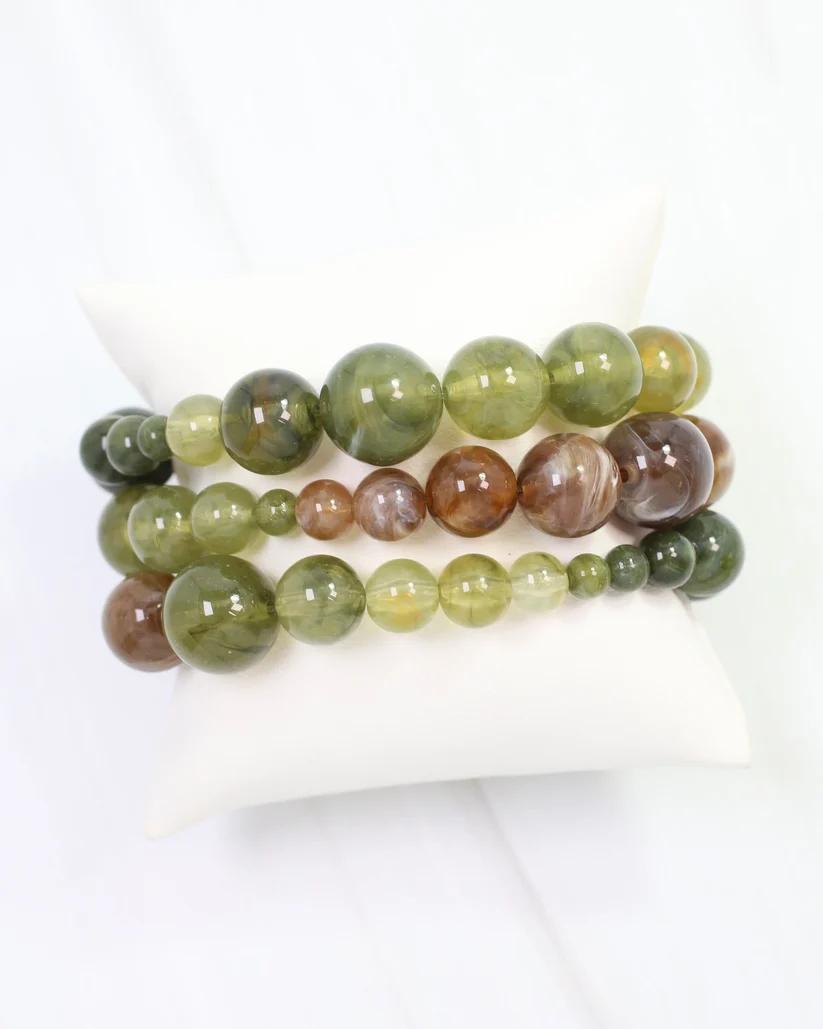 Alexander Olive Multi Bracelet