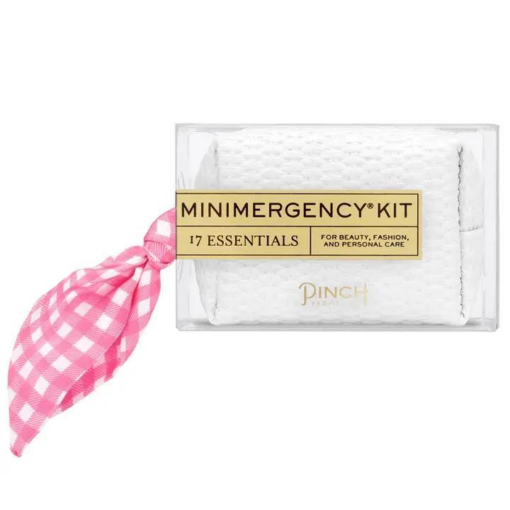 Gingham Scarf Minimergency Kit