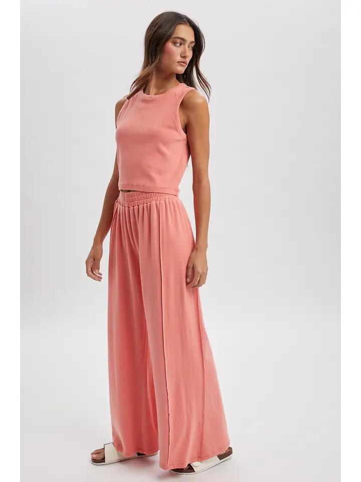 Papaya Tank and Pants Set