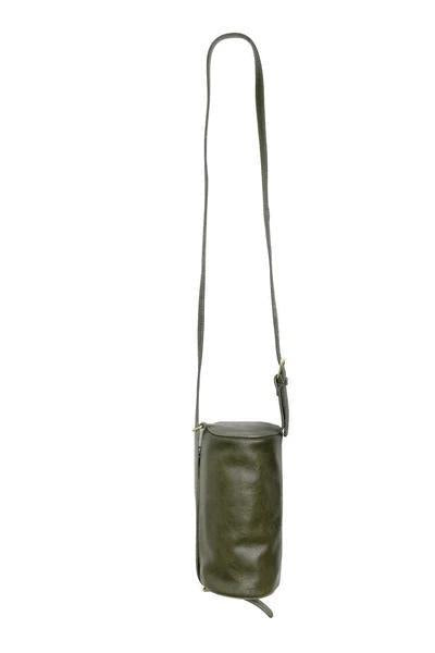 Dark Olive Vixen Convertible  Barrel Crossbody
