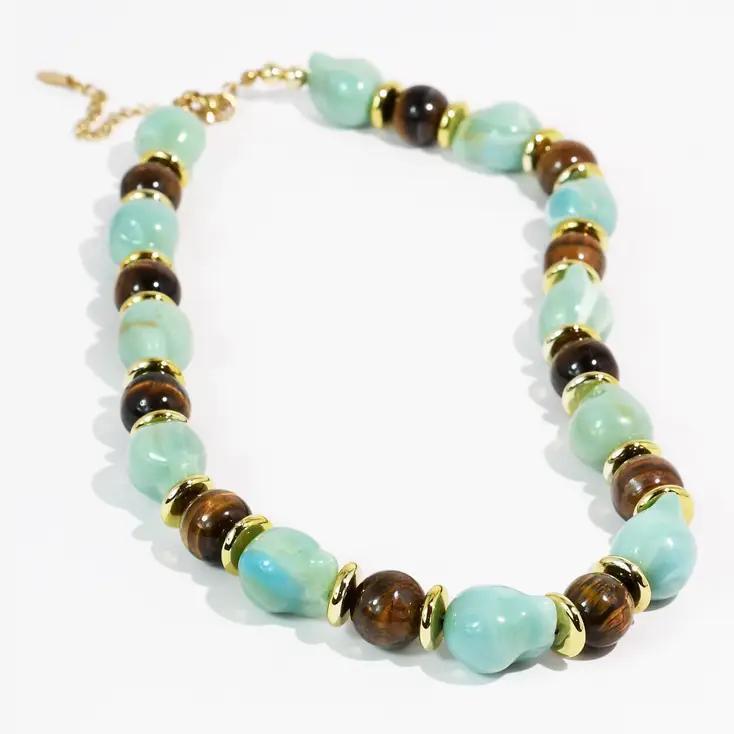 Sage and Sand Necklace