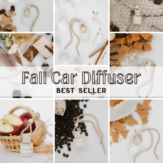 Oak Barrel Latte Car Diffuser