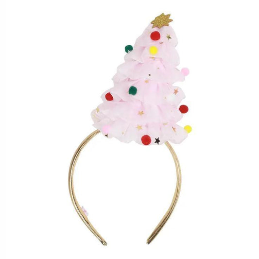 Tree Pink Tulle Headband