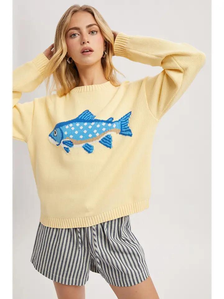 Lemon Fish Sweater
