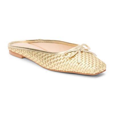 Remy Gold Weave Flat